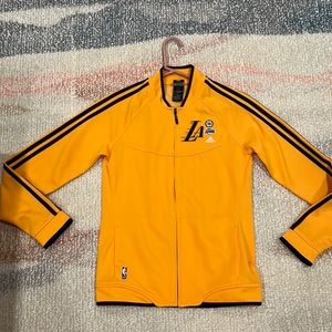 New without tags Adidas Lakers Vintage Zip Up Jacket